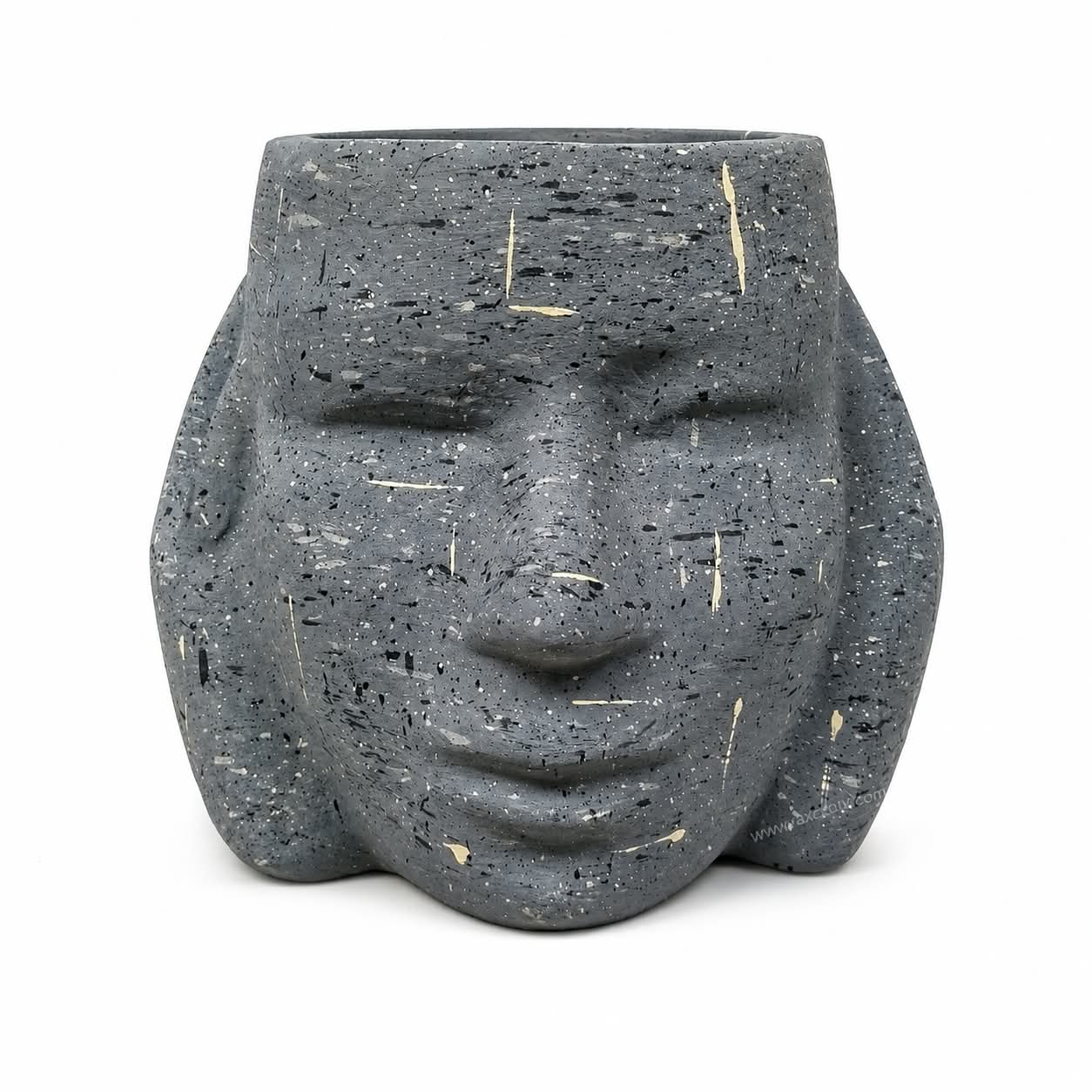 Matera tipo rostro: ciego, sordo y mudo, acabado pigmentado. - Imagen 4