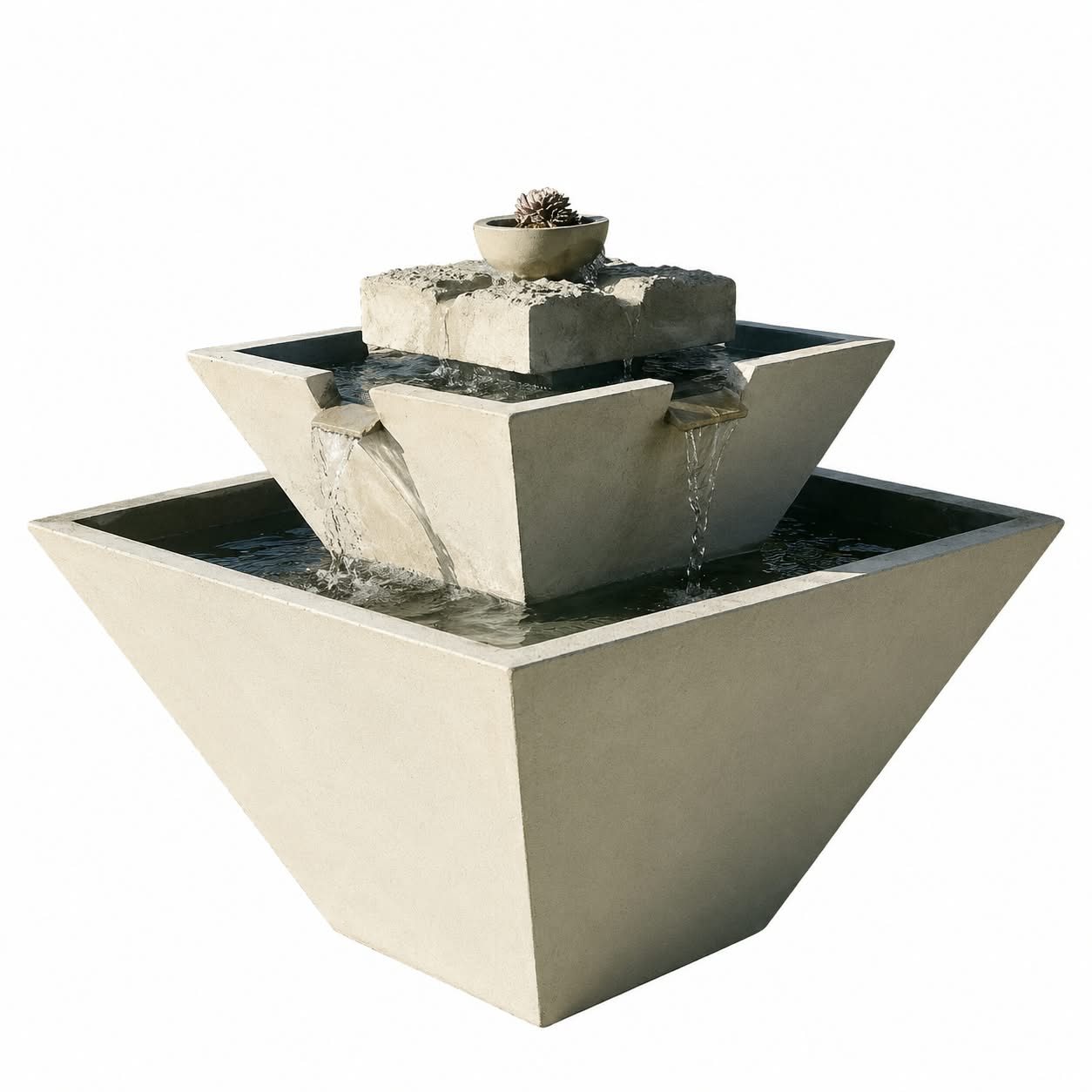 Fuente piramidal